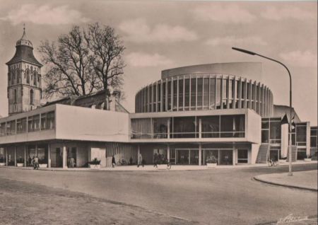 Münster - Das neue Theater - ca. 1960 Münster - Das neue Theater - ca. 1960