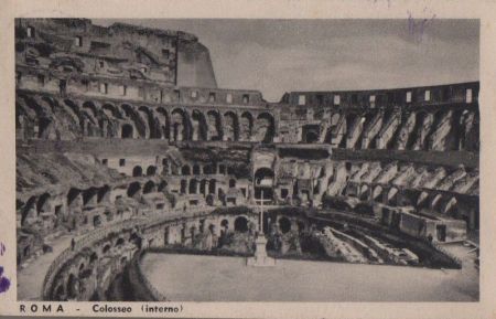 Italien - Rom - Colosseo (interno) - 1937 Italien - Rom - Colosseo (interno) - 1937