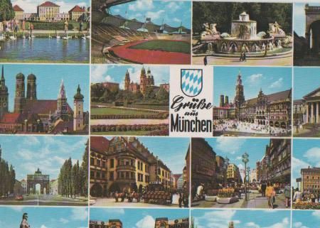 München - 16 Bilder - ca. 1985 München - 16 Bilder - ca. 1985