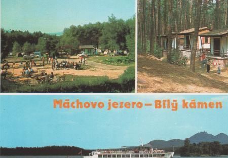 Tschechien - Machovo jezero - Bily kamen - ca. 1975 Tschechien - Machovo jezero - Bily kamen - ca. 1975