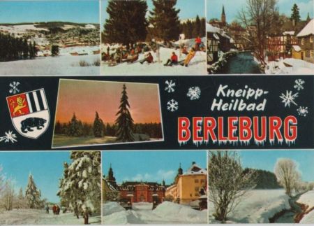 Bad Berleburg - mit 6 Bildern - ca. 1975 Bad Berleburg - mit 6 Bildern - ca. 1975