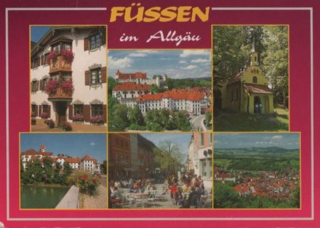 Füssen - 6 Teilbilder - 1995 Füssen - 6 Teilbilder - 1995