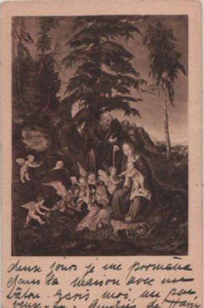 Cranach - Frau, Zwerge Cranach - Frau, Zwerge