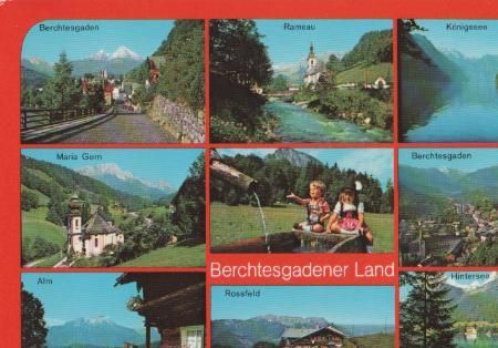 Berchtesgaden - Berchetsgaden und Umgebeung - ca. 1985 Berchtesgaden - Berchetsgaden und Umgebeung - ca. 1985