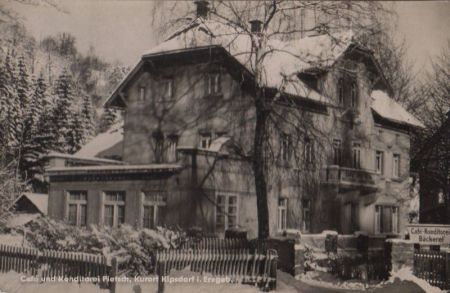 Altenberg-Kipsdorf - Konditorei Pietsch - ca. 1965 Altenberg-Kipsdorf - Konditorei Pietsch - ca. 1965