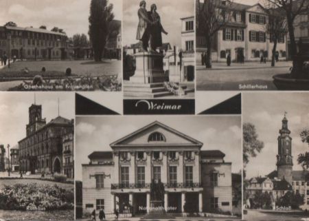 Weimar - u.a. Schloß - 1965 Weimar - u.a. Schloß - 1965
