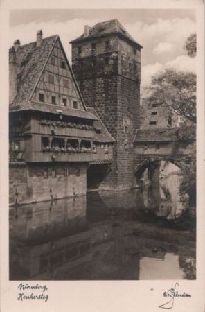 Nürnberg - Henkersteg - ca. 1955 Nürnberg - Henkersteg - ca. 1955
