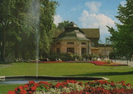 Bad Salzschlirf - Kurpark mit Brunnenhalle - 1994 Bad Salzschlirf - Kurpark mit Brunnenhalle - 1994