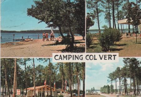 Frankreich - Etang de Leon - Camping col Vert - 1970 Frankreich - Etang de Leon - Camping col Vert - 1970