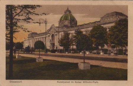Düsseldorf - Kunstpalast, Kaiser Wilhelm-Park - 1923 Düsseldorf - Kunstpalast, Kaiser Wilhelm-Park - 1923