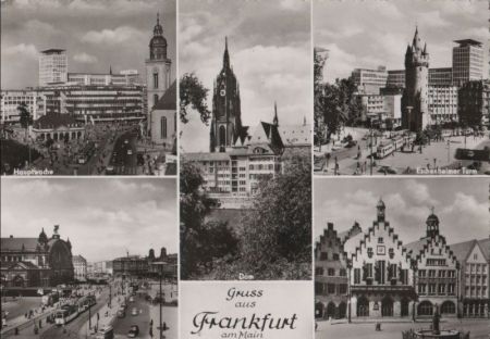 Frankfurt Main - u.a. Dom - 1957 Frankfurt Main - u.a. Dom - 1957