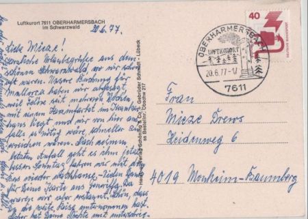 Oberharmersbach - mit Brandenkopf Oberharmersbach - mit Brandenkopf