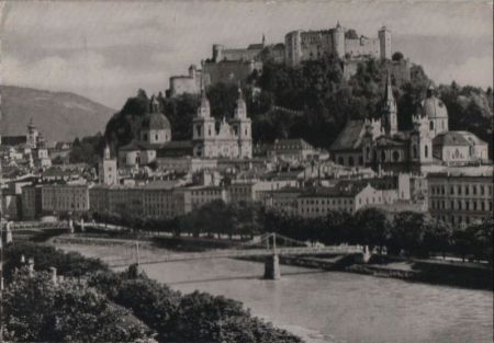 Österreich - Salzburg - die Festspielstadt - 1963 Österreich - Salzburg - die Festspielstadt - 1963