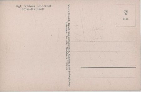 Ettal, Schloss Linderhof - Rosa Kabinett