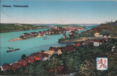 Passau - Totalansicht - 1941 Passau - Totalansicht - 1941
