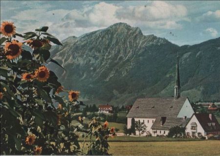 Bayerisch Gmain - mit Hochstaufen - ca. 1975 Bayerisch Gmain - mit Hochstaufen - ca. 1975