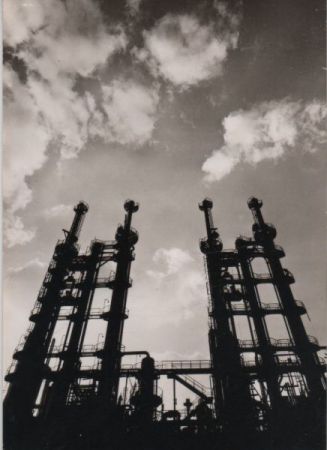 Ludwigshafen - BASF, Acetylenanlage - ca. 1965 Ludwigshafen - BASF, Acetylenanlage - ca. 1965