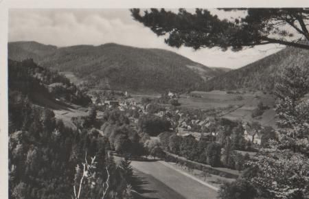 Sitzendorf Schwarzatal - ca. 1955 Sitzendorf Schwarzatal - ca. 1955
