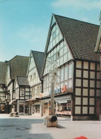 Bad Salzuflen - Fußgängerzone - 1981