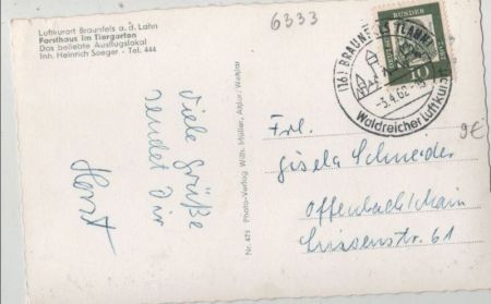 Braunfels - Forsthaus im Tiergarten Braunfels - Forsthaus im Tiergarten