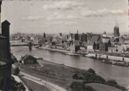 Bremen - Blick vom Wasserturm - 1959 Bremen - Blick vom Wasserturm - 1959