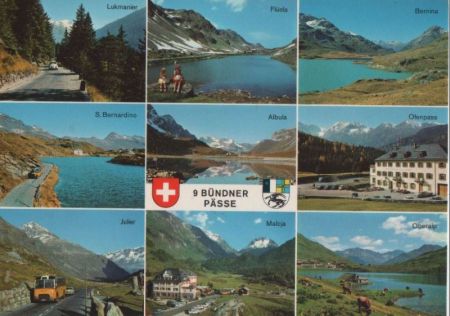 Schweiz - Graubünden - Bündner Pässe, u.a. Lukmanier - 1994 Schweiz - Graubünden - Bündner Pässe, u.a. Lukmanier - 1994