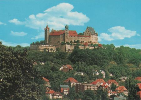 Coburg - Blick auf Veste - ca. 1985 Coburg - Blick auf Veste - ca. 1985