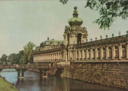 Dresden - Zwinger, Kronentor - 1961 Dresden - Zwinger, Kronentor - 1961