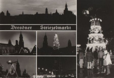 Dresden - Dresdner Striezelmarkt - 1987 Dresden - Dresdner Striezelmarkt - 1987