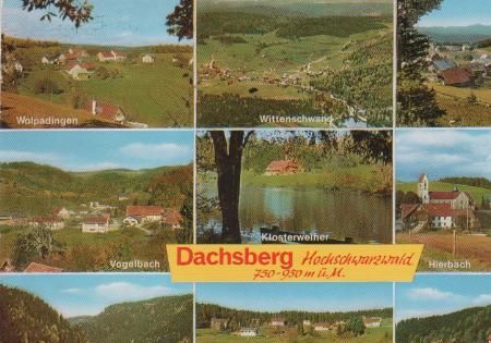 Dachsberg - Wolpadingen, Vogelbach, Wittenschwand, Klosterweiher, Hierholz, Hierbach, Campingplatz Dachsberg - Wolpadingen, Vogelbach, Wittenschwand, Klosterweiher, Hierholz, Hierbach, Campingplatz