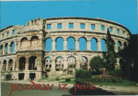Kroatien - Pula - Amfiteatar - 1983 Kroatien - Pula - Amfiteatar - 1983