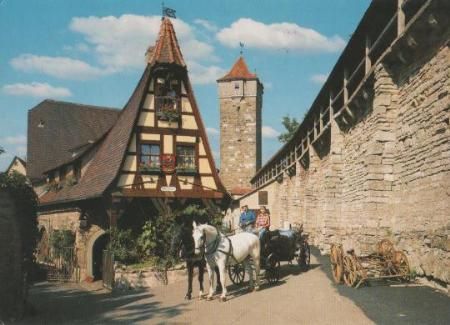 Rothenburg - Alte Schmiede - ca. 1985 Rothenburg - Alte Schmiede - ca. 1985