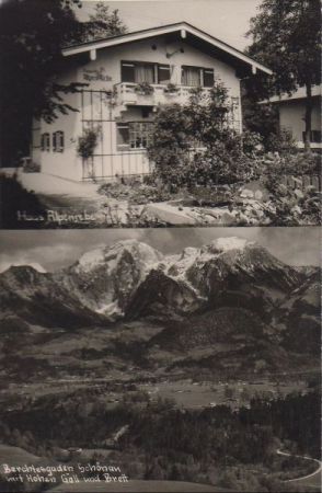 Schönau - mit Haus Alpenrebe - ca. 1955 Schönau - mit Haus Alpenrebe - ca. 1955