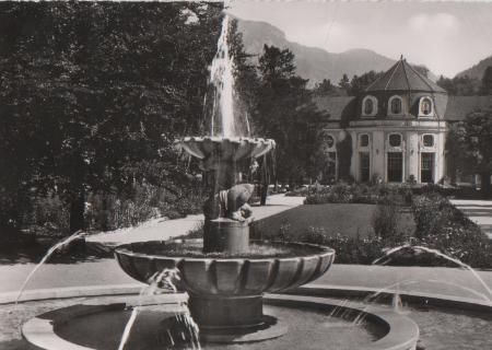 Bad Reichenhall - Kurpark - 1956 Bad Reichenhall - Kurpark - 1956
