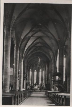 Italien - Meran - Merano - Pfarrkirche - ca. 1955 Italien - Meran - Merano - Pfarrkirche - ca. 1955