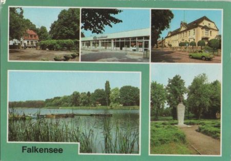 Falkensee - u.a. Neue Kaufhalle - 1986 Falkensee - u.a. Neue Kaufhalle - 1986