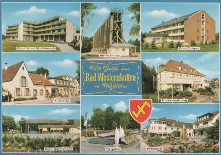 Erwitte - Bad Westernkotten - u.a. Haus Kemper - 1984 Erwitte - Bad Westernkotten - u.a. Haus Kemper - 1984