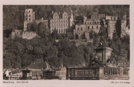 Heidelberg - Das Schloß - 1952 Heidelberg - Das Schloß - 1952