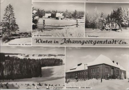 Johanngeorgenstadt - u.a. Ortsteil Schwefelwerk - 1979 Johanngeorgenstadt - u.a. Ortsteil Schwefelwerk - 1979