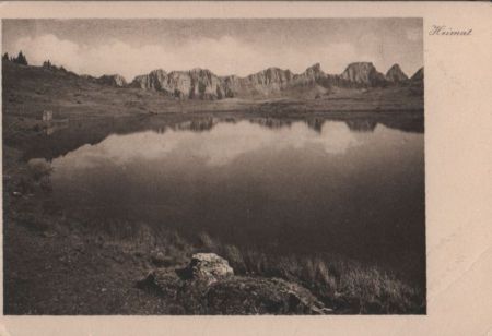 Schweiz - Seebenalp - See - ca. 1950 Schweiz - Seebenalp - See - ca. 1950