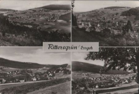 Rittersgrün - mit 4 Bildern - 1980 Rittersgrün - mit 4 Bildern - 1980
