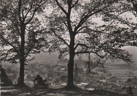 Bad Tölz - Blick vom Calvarienberg - ca. 1965 Bad Tölz - Blick vom Calvarienberg - ca. 1965