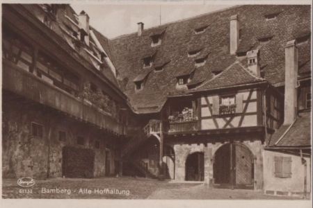 Bamberg - Alte Hofhaltung - ca. 1935 Bamberg - Alte Hofhaltung - ca. 1935