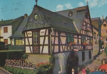 Rüdesheim - Drosselgasse - 1961 Rüdesheim - Drosselgasse - 1961