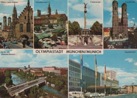 München - u.a. Hauptbahnhof - 1973 München - u.a. Hauptbahnhof - 1973