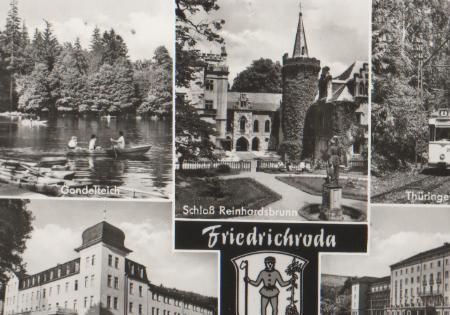 Friedrichroda u.a Thüringerwaldbahn - ca. 1985 Friedrichroda u.a Thüringerwaldbahn - ca. 1985