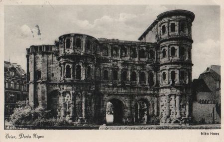 Trier - Porta Nigra - 1958 Trier - Porta Nigra - 1958