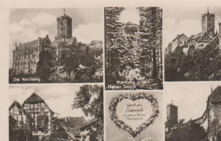 Gruß aus Eisenach - 1956 Gruß aus Eisenach - 1956