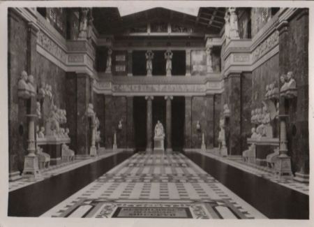 Donaustauf, Walhalla - innen - ca. 1955 Donaustauf, Walhalla - innen - ca. 1955