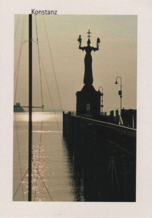 Konstanz - Imperia im Gegenlicht - ca. 1995 Konstanz - Imperia im Gegenlicht - ca. 1995